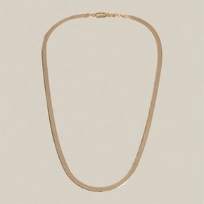 [BEST] PLATE SNAKE CHAIN  4MM GOLD (2306260400047)