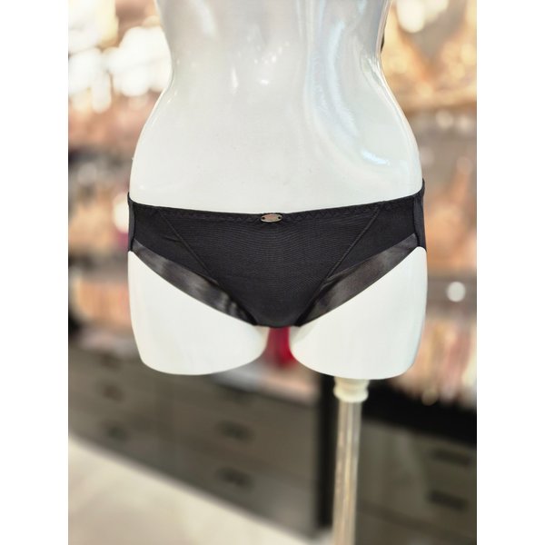 [시흥점] S 와코루 ) 심플 스페이서 몰드 브라 세트 헴팬티 [WPT1929H-BK]