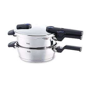 독일 휘슬러 압력솥 Fissler Vita퀵 Pressure Cookers Set of 2 Pots 22 cm 2.5 and 4.5 L 11915