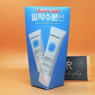  온라인개별 셀퓨전씨 아쿠아티카 썬스크린 100 50mL+20mL 기획세트