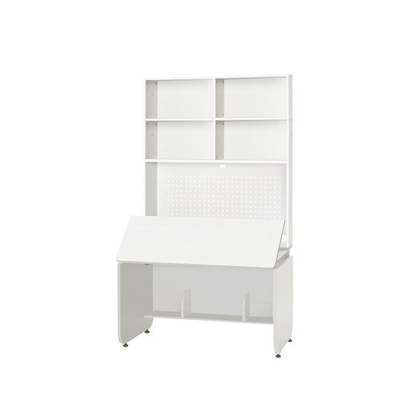 뉴아빌 6단 측판형 각도조절 책상세트 120cm (컬러 택1)