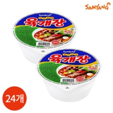 삼양 육개장 사발면 86g x 24개