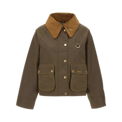 [해외배송] 바버 HAZELNUT 브라운 WAXED 코튼 자켓 LWX1595SN91 B0192308406