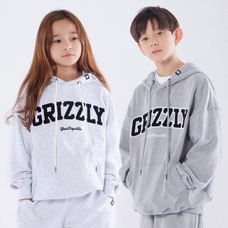 고스트리퍼블릭 GRIZZLY 주니어 핸들자수 오버핏 후드티 JHT J476_P347251848