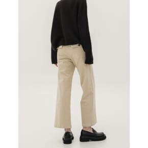 Corduroy Straight Pants_Ivory