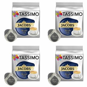 타시모 제이콥스 메달 도르 파드 캡슐 커피 Tassimo Jacobs Medaille dOr 16개입 4개