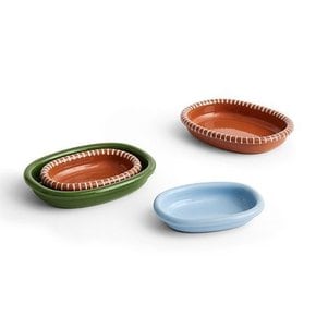 헤이 HAY Barro Oval Dish S 바로 오발 디쉬 스몰 라이트 블루