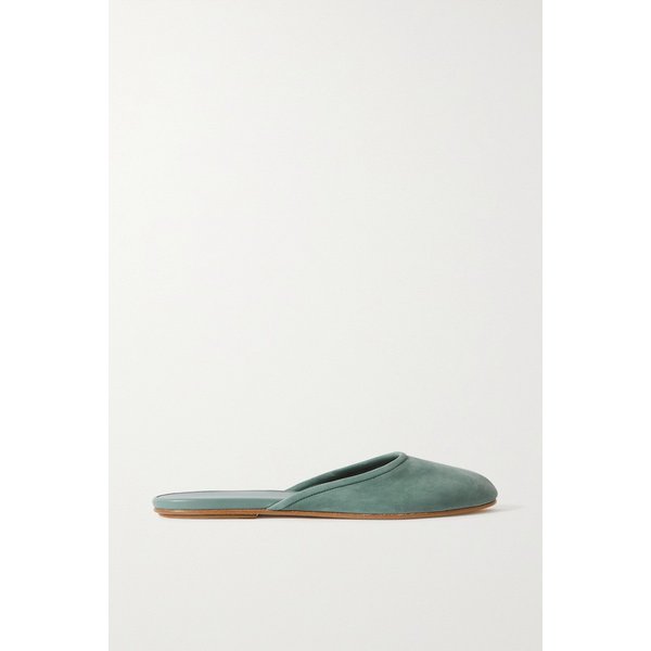 라이트 블루 스웨이드 슬리퍼 15546005221981464