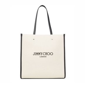 [해외직구]  24SS 지미추 로고 토트백 N/S TOTE/M/CZMNATURAL