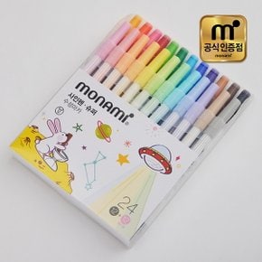 모나미 슈퍼싸인펜 24색 /수성사인펜(일반+파스텔)