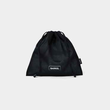 배럴 메쉬 파우치 블랙 (B5SUABG016BLK)