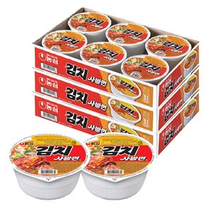 농심 김치 사발면 86g X 18개