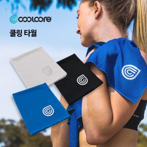 [쿨코어] COOLCORE 쿨링 타월 냉감 무화학처리 얼음수건