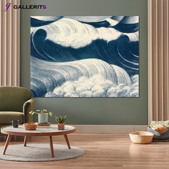 GALLERITS 크리스토퍼네빈슨 파도 바다 물 그림 거실 인테리어 액자