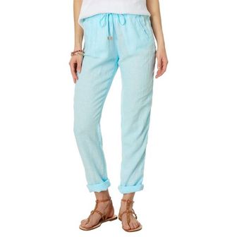 이스퀘어 4161552 Lilly Pulitzer Taron Linen Pants