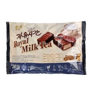신상 해태 미니자유시간 로얄밀크티 300g