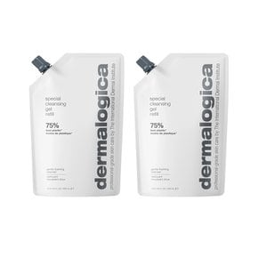 Dermalogica 더말로지카 데일리 스킨 헬스 스페셜 클렌징 젤 리필 파우치 500ml x 2개