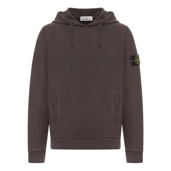 25FW 스톤 아일랜드 후드 티셔츠 K2S156100029S0A20V0062 LEAD GREY DOM