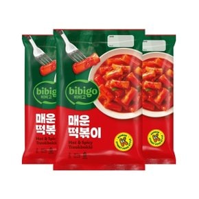 비비고 매운 떡볶이 360g x3개