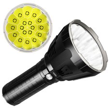 IMALENT MS18W 100000 1350 XHP 70.2 FLASHLIGHT IP56 따뜻한 빛 웜 큰 손전등 루멘 밝은 폭광