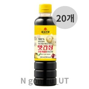 몽고간장 조림 볶음 만능 소이 소스 맛간장 500ml20개