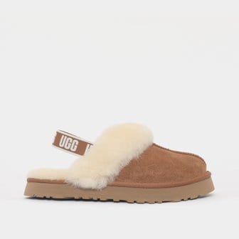 UGG (성인착용가능)어그키즈 24FW 펀케이트 퍼 뮬 밴딩 샌들 여아 슬리퍼 1130395K CHE