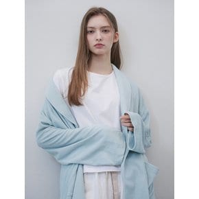 Terry Shawl Collar Robe Gown (mint)