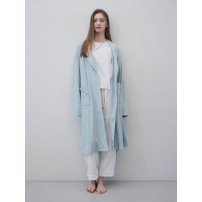 Terry Shawl Collar Robe Gown (mint)