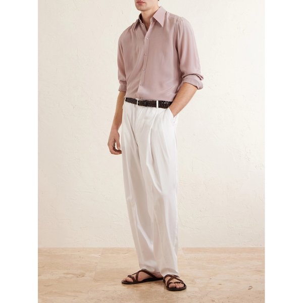 실크 옥스포드 셔츠 46376663162957632