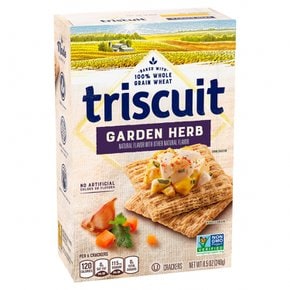 Triscuit  Triscuit  가든  허브  통곡물  밀  크래커  241.0g