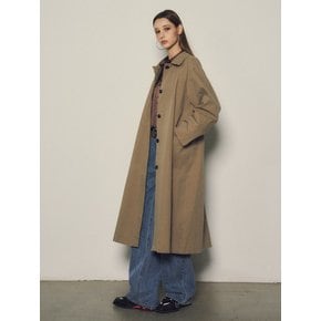 Florence Maxi Long Mac Trench Coat_CTO121(Beige)