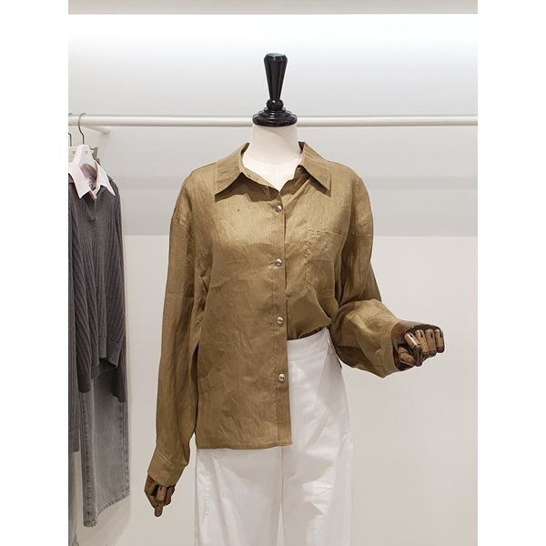 [파주점] 쥬크 주크 린넨100 드롭숄더 셔츠 V262PSC932