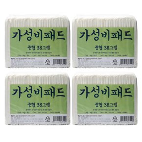 가성비패드 (중형) 38g 50매 x 4개 강아지 배변패드