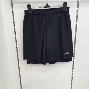 [김천구미모다] 4부 레이어드 래쉬가드반바지 23M0258_BK