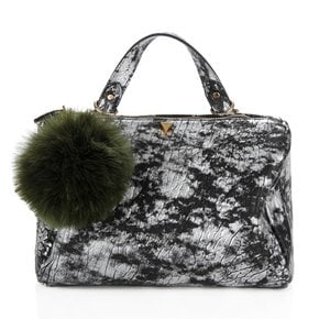 PYTHA BOSTON BAG SILVER