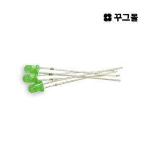 3파이 LED 초록 3mm