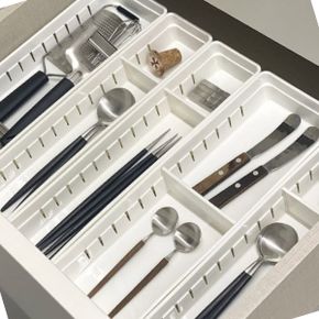 싱크대서랍정리함 플라스틱주방용품 주방 서랍 정리 트레이 싱크대서랍정리 주방용품정 다용도정리함