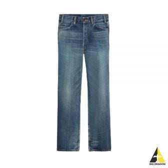 셀린느 셀린느 24SS WESLEY JEANS IN MIDNIGHT SAPPHIRE DENIM (2N807676X 08SA) (웨슬리 데님