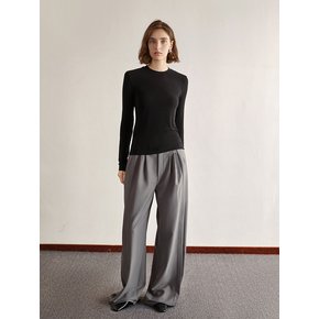 YY_Wide commuter pants