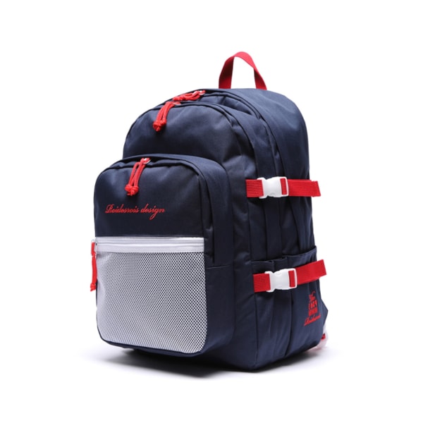 오 웁스 3D 포켓 메쉬 태극기 백팩 (네이비/레드)