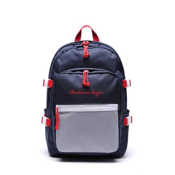 오 웁스 3D 포켓 메쉬 태극기 백팩 (네이비/레드)