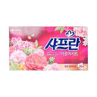 제이큐 샤프란 아로마시트 핑크센세이션 티슈형 섬유유연제 3