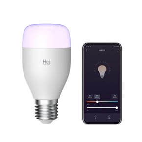 스마트 LED 전구 WiFi 연결 IoT 원격 음성제어 화이트