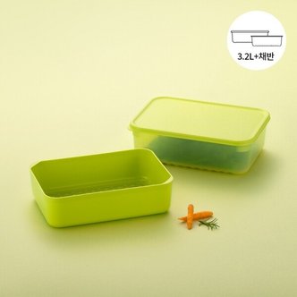 락앤락 [본사] 스마트킵 프레쉬 3.2l 1p + 채반 (hle5600nt)