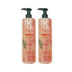  르네휘테르 토뉘시아 플럼핑 볼륨 샴푸 600ml x 2개