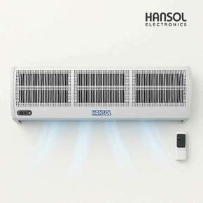 한솔 업소용에어커튼 HS-AR1500 원모터 리모컨 날벌레차단