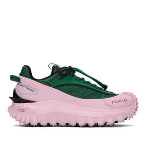 몽클레어 그린 & 핑크 트레일그립 GTX 스니커즈 I209B4M00060M2058 Pink/Green