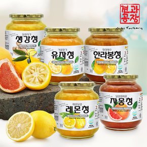 겨울향기 유자청 1kg / 수제청 방식 프리미엄 과일청