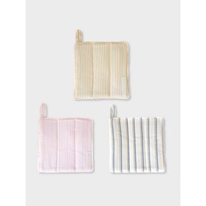 Stripe pot holder (3colors)