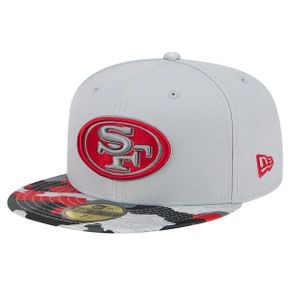 [해외] 1054412 NFL [샌프란시스코 포티나이너스] Active Camo 59FIFTY Fitted Hat Gray